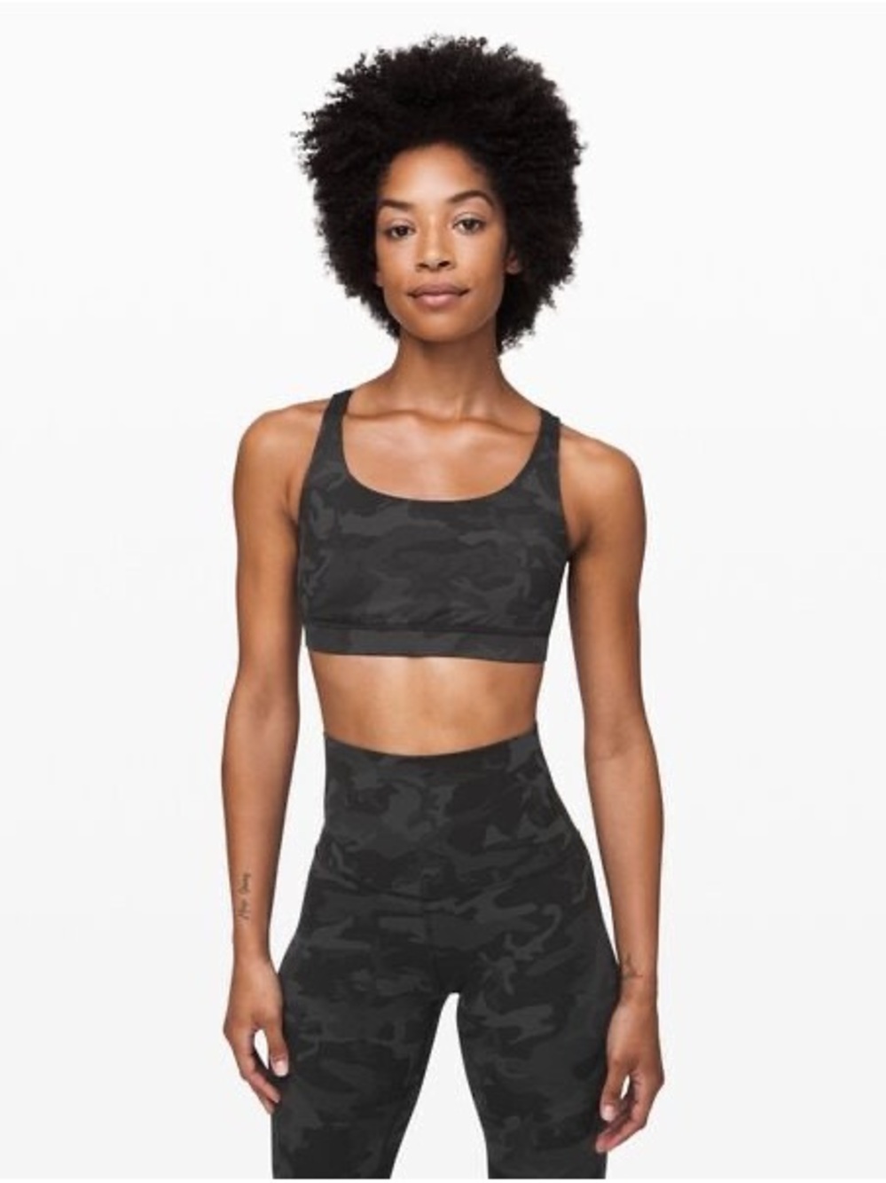 Lululemon Energy Sports Bra in Incognito Camo